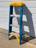 Werner Fiberglass 4 Foot Step Ladder, 250lbs