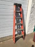 Werner 8 Foot Fiberglass Step Ladder, 300lbs