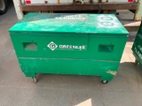 Greenlee HD2448-27 Chest Jobsite Tool Box on Casters