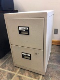 Sentry Two Drawers Fire Proof Vertical Legal File Cabinet