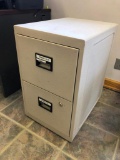 Sentry Two Drawers Fire Proof Vertical Legal File Cabinet