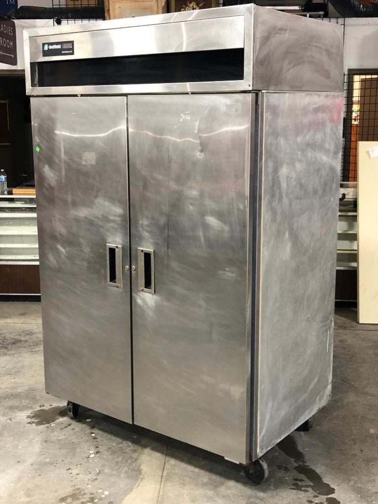 delfield 2 door cooler