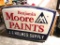 Large Benjamin Moore Double Sided Exterior Lighted Sign, J. F. Holmes Supply 72in x 52in x 16in
