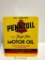 Pennzoil Motor Oil Heavy Duty Contemporary Die Cut Metal Sign, 13in