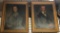 Matching Set of 19th Century Oil Paintings of Man and Wife, 42in x 33in ea