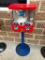 Vintage M&M Candy Vending Machine, 2 Units on Lollipop Pedestal Base / Stand, No Keys