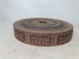 Original NOS Roll of 65 Cent Admission Tickets for Peony Park