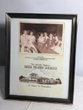 Framed Peony Park Peony Park Souvenir Photo c. 1955, Royal Terrace Ballroom