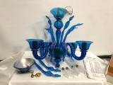 Venetian Murano Art Glass Chandelier