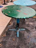 Peony Park Outdoor Cocktail Table, Metal from Royal Grove