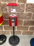 Candy Vending Machine on Pedestal Base, No Keys