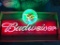 Budweiser Beer Neon Sign with A/Eagle Neon Logo Anheuser Busch, Large Sign