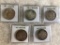 Lot of 5 Morgan Silver Dollars - 1887, 1889 O, 1890, 1891, 1892
