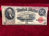 Horse Blanket Dollar, Series of 1917 Two Dollar, $2 U.S. Note Note Large Note