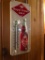 Royal Crown Cola Embossed Thermometer, Approx. 13.5in x 5.75in RC Cola