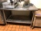 Stainless Steel Prep Table, 48in x 30in x 33in H w/ Undershelf