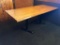 Restaurant Table, Wood Top, Pedestal Base, 60in x 30in