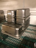 Lot of 16, One Third Size Steam Table Pans