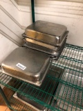 Lot of 9, Half Size Steam Table Pans