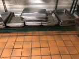 Lot of 40 Full Size Steam Table Pans