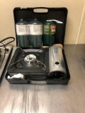 Iwatani Sterno Portable Gas Stove, NEW w/ 2 New Fuel Cells