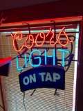 Coors Light on Tap Neon Beer Sign
