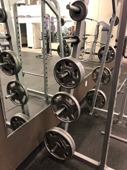 Intek Weights, Steel Plates, 25lbs, 35lbs, 45lbs, (no 2.5s, 5s or 10s) - See Pictures for Details
