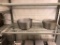 Lot of 2 Vollrath Wear Ever Tapered Sauce Pans, 7qt & 10qt