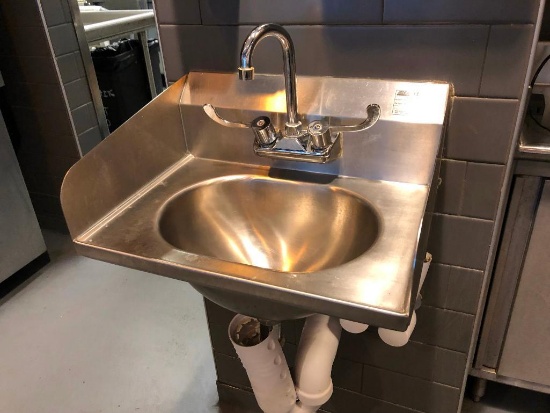 Eagle HSA-10-FAW-LRS Stainless Steel Hand Sink
