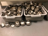 Large Assortment of Stainless Steel Servers w/ Lids, Korea