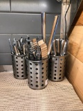 Small Tongs w/ Canisters