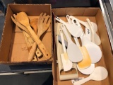 Group of Kitchen Utensils, Ladels, Spoons, Spatulas, Misc.