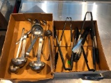 Group of Serving Spoons, Ladels, Scoops