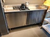 Eagle Custom Built Stainless Steel NSF Cabinet 60in x 12in x 36in