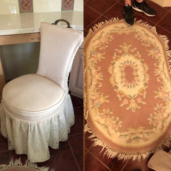 Chair and Rug