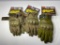 Lot of 3 New, Voodoo Tactical Phantom Knockout Gloves, Size Medium & Small