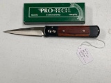 Pro Tech Model: 906-C Ltd Godfather Knife w/ Coobolo Inlays