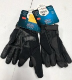 2 Pair, Armor Flex Duty Gloves, S & M, PFU-4, PFU-14, NEW
