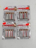 12 AA Tenergy Alkaline Batters, 4 - 4 Packs