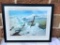 Framed Print: Duel of Eagles, Signed by RAF Pilot Douglas Bader and Luftwaffe Pilot Adolf Galland