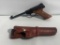 Browning Belgium .22 LR Target Pistol w/ Matching Leather Holster, SN: 23731U3