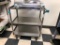 Stainless Steel NSF Utility Cart on Casters, Fits Meat Slicer Perfectly