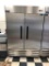 Arctic Air Double Door Stainless Steel Refrigerator Model: AR49E