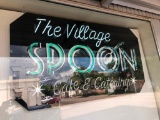 Village Spoon Caf? & Catering Custom Neon Sign 64in x 32in