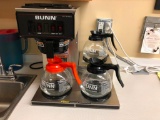 Bunn Commercial Coffee Brewer, 3 Burners Model: VP17-3 w/ 3 Pots