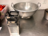 Large Colander and 4-Way Cheese Shredder
