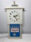 Hamm's Beer Lighted Clock Rooster Weather Vein Topper