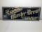 Hamm's Master Brew Beer Embossed Tin Sign