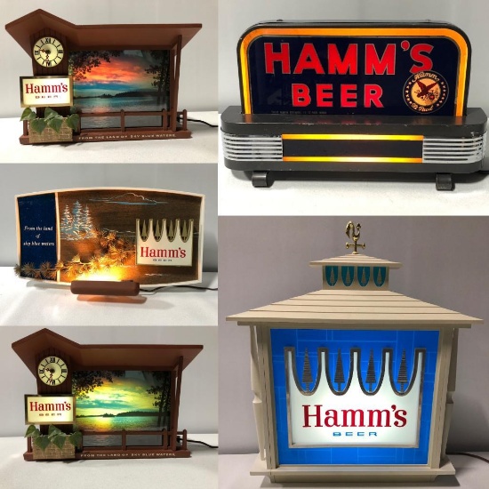 Hamm's Beer Memorabilia, Signs & Advertising