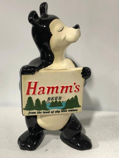 Red Wing Hamm's Beer Bear Ceramic Bank